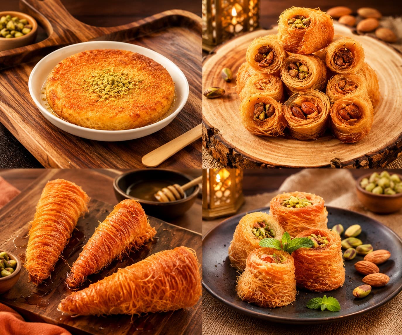 Classic Cheese Kunafa (slice)
