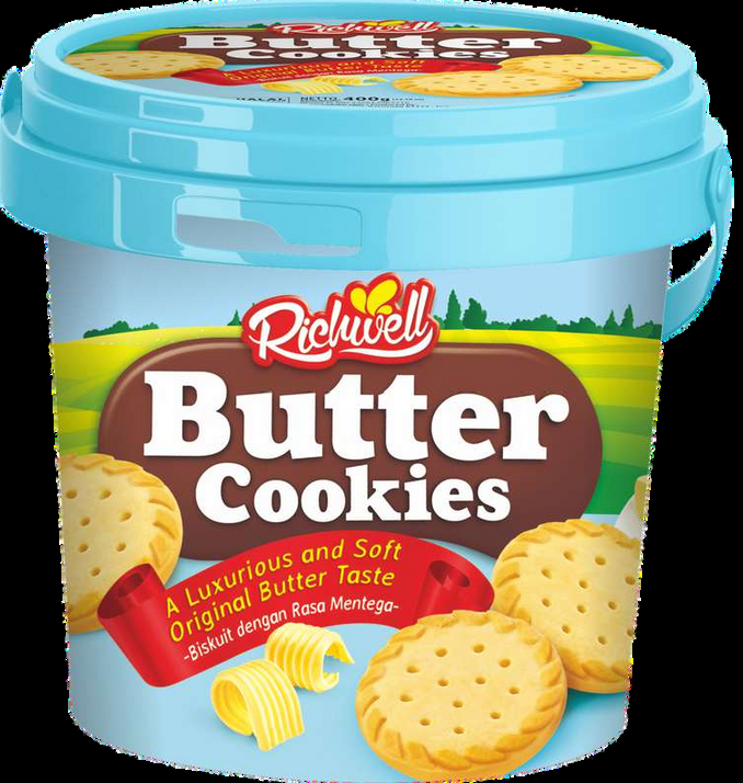 Richwell Butter Cookies 400g