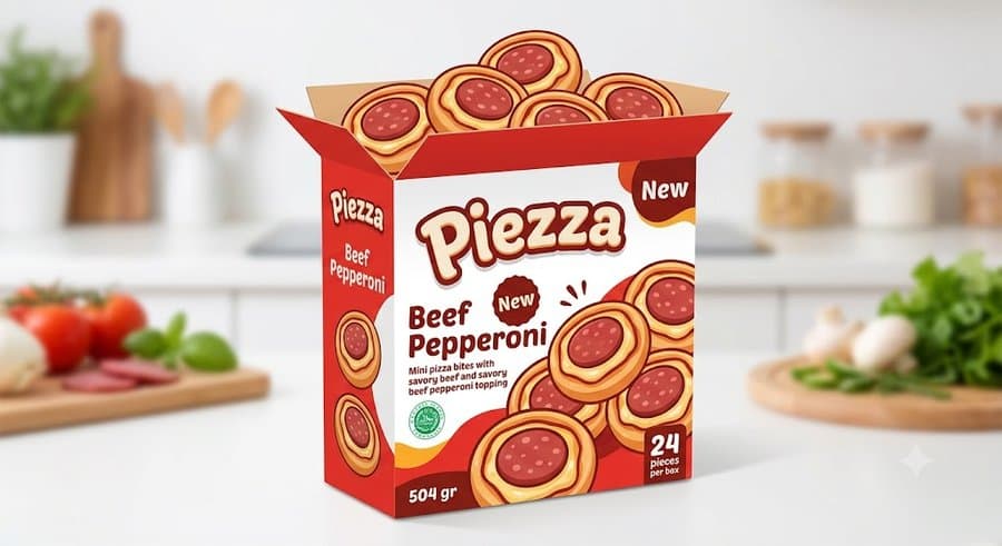 Piezza Beef Pepperoni (24pc)