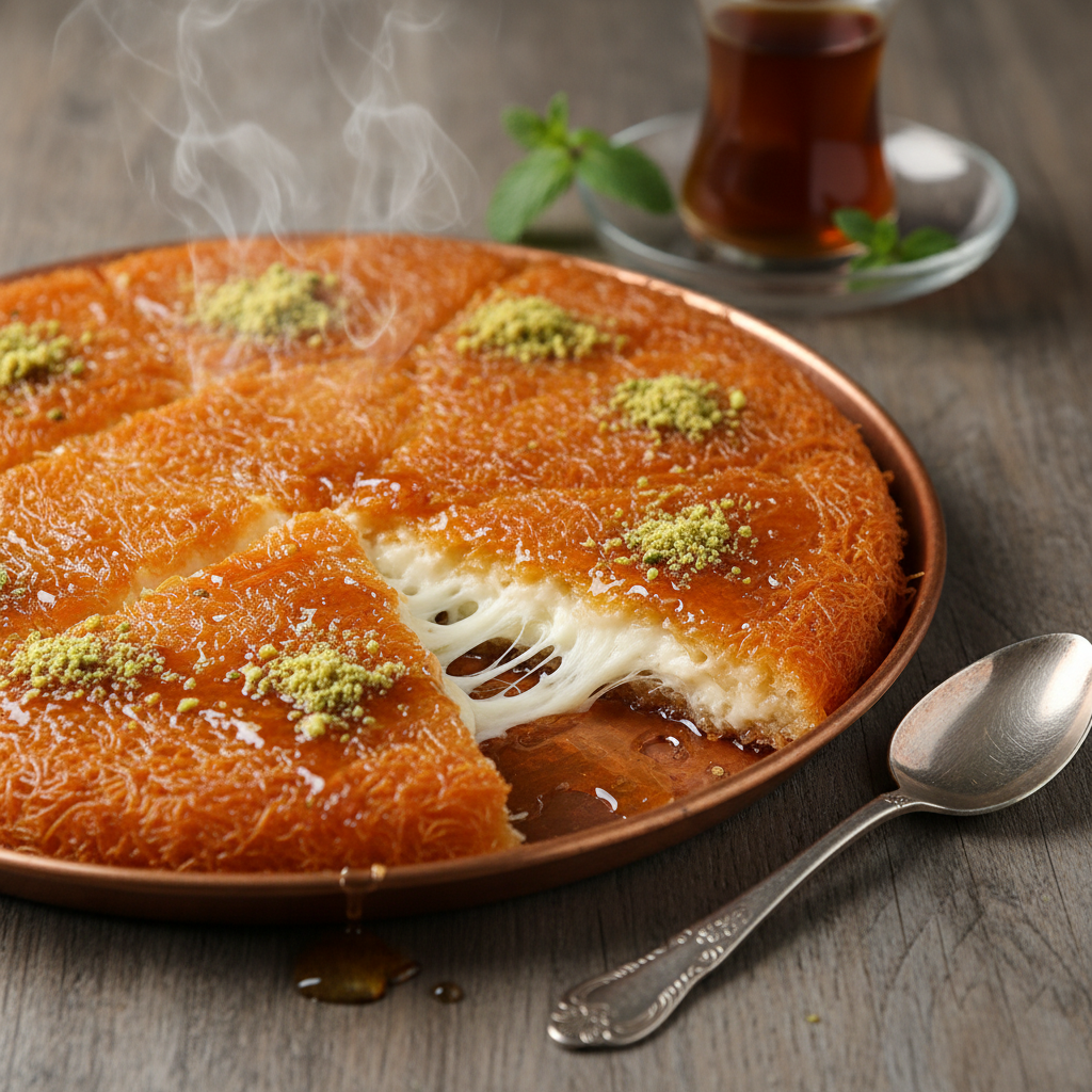 Classic Cheese Kunafa (slice)